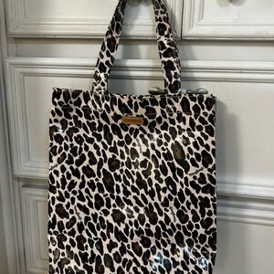 Leopard Print Tote Bag